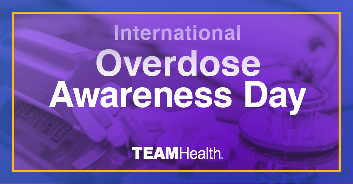 International Overdose Awareness Day 2023 | TeamHealth