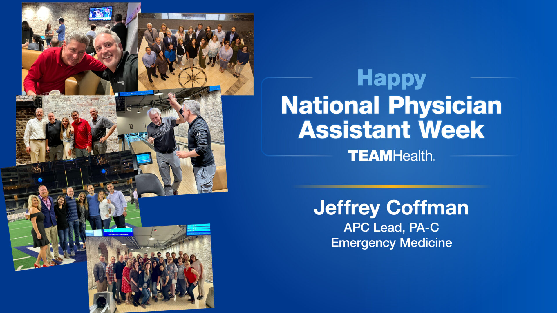 Celebrating National Physician Week 2023 Jeffrey Coffman TeamHealth