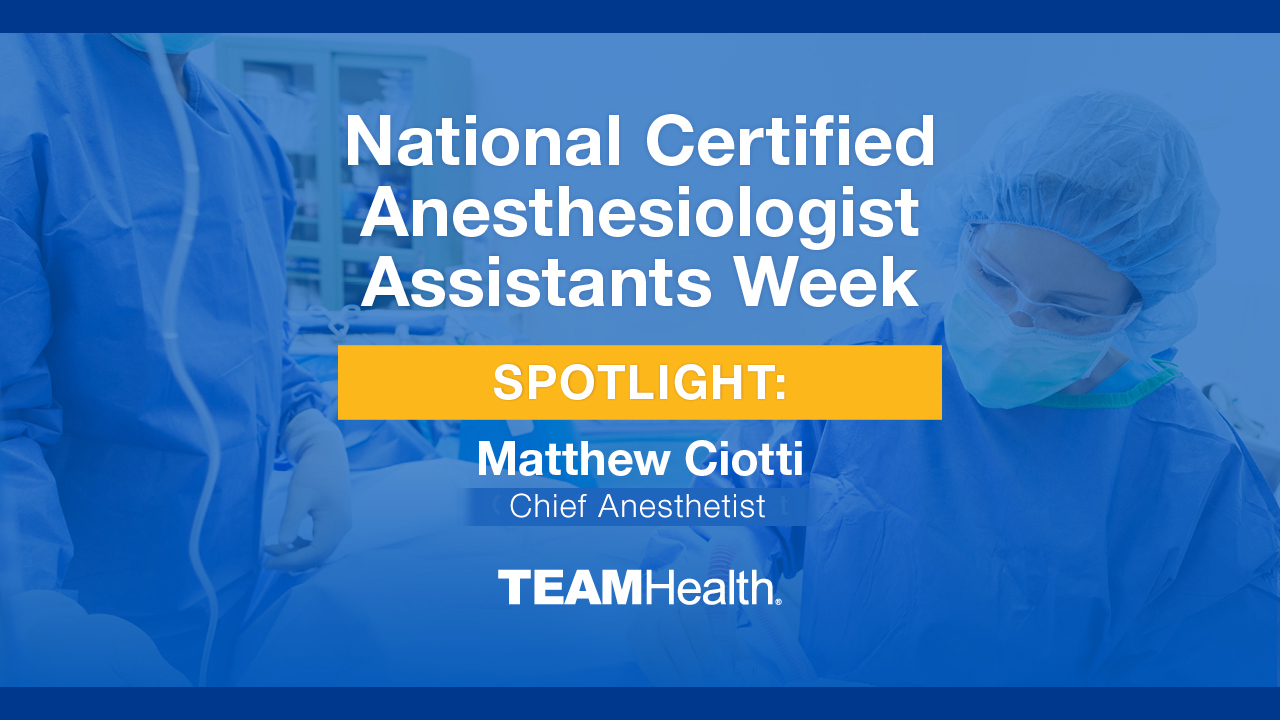 Anesthesiologist Assistant Week 2024 Emma Willamina