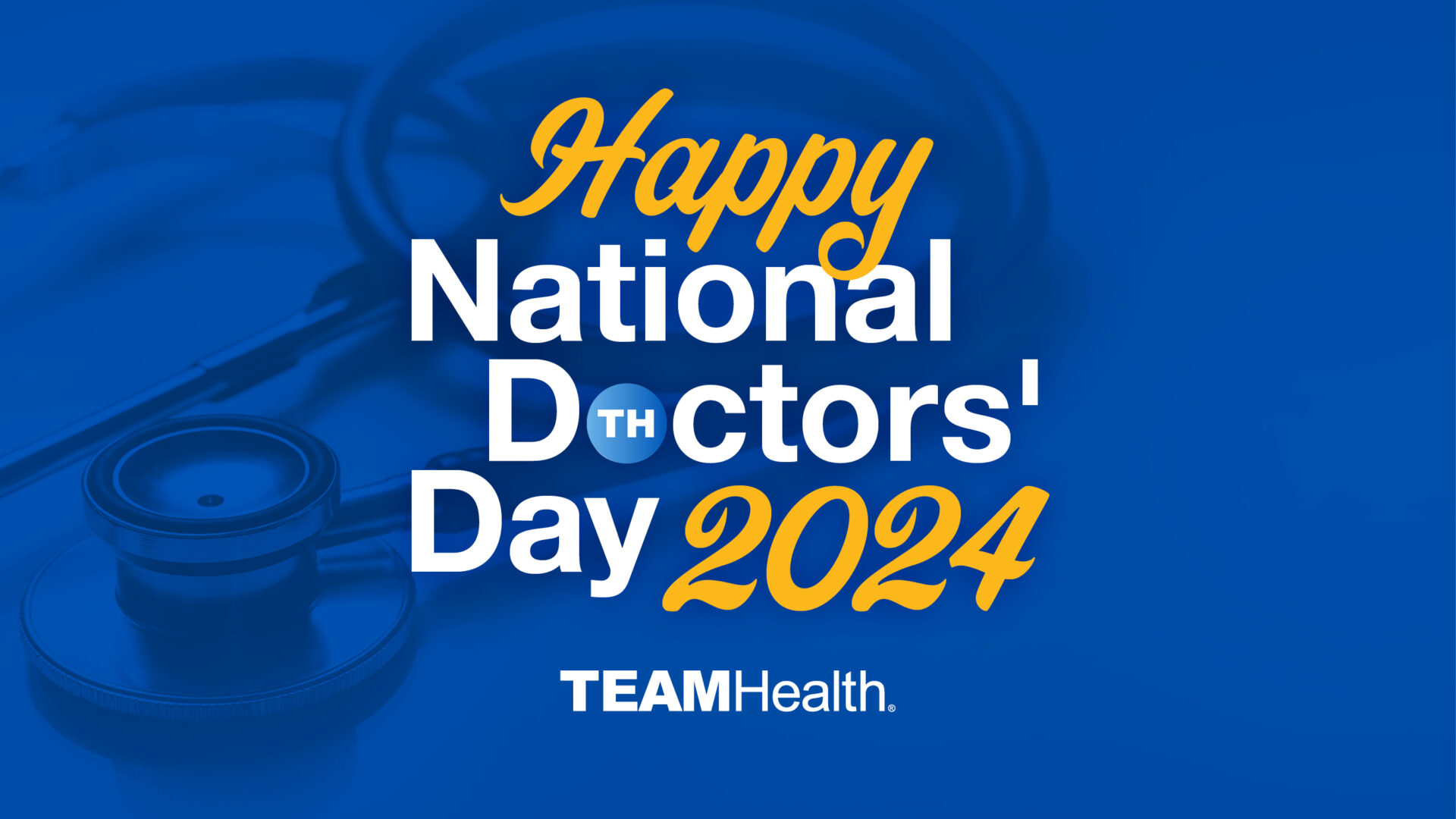 Happy National Doctors' Day 2024! Dr. Jody Crane TeamHealth